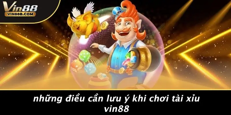 Những Điều Cần Lưu Ý Khi Chơi Tài Xỉu VIN88