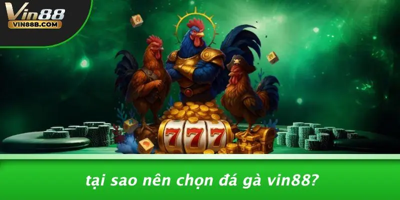 Tại Sao Nên Chọn Đá Gà VIN88?